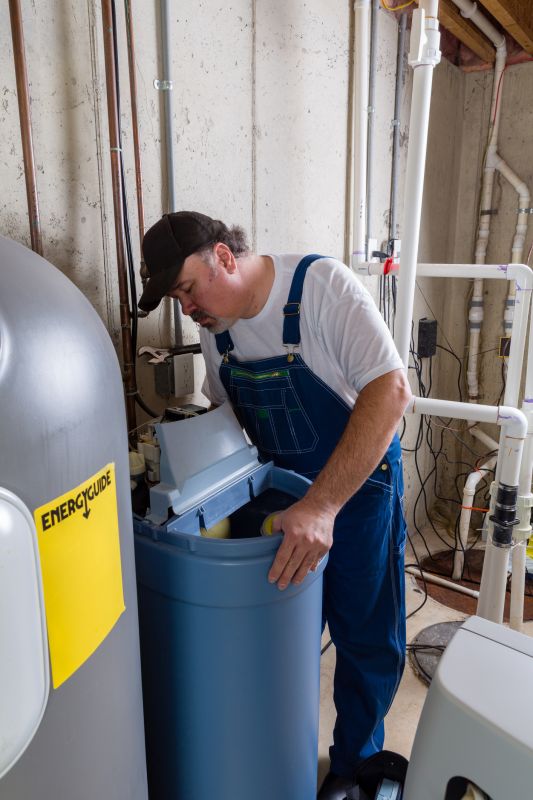 Maintenance of water softener